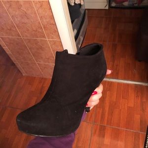 Black booties